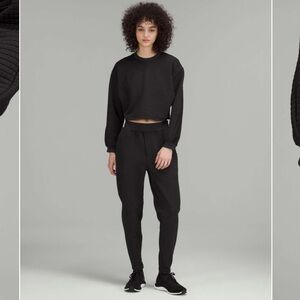 180-$100 *FREE SHIPPING* $286 Lululemon LAB Textured Set (Joggers & Pullover)